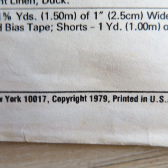 Vintage 70s McCalls 6630 Size 10 Mod Hip 90s Y2k Shorts Slip Top 3 Styles CUT - Picture 4 of 4